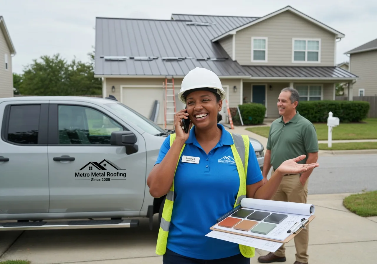 Metal Roof Repair in Greenville, IA