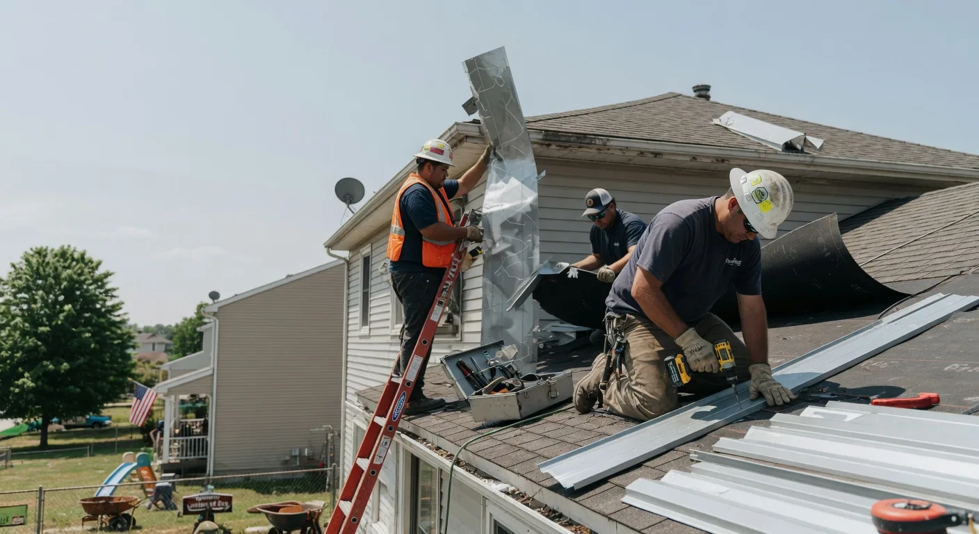 Metal Roof Repair in Greenville, IA